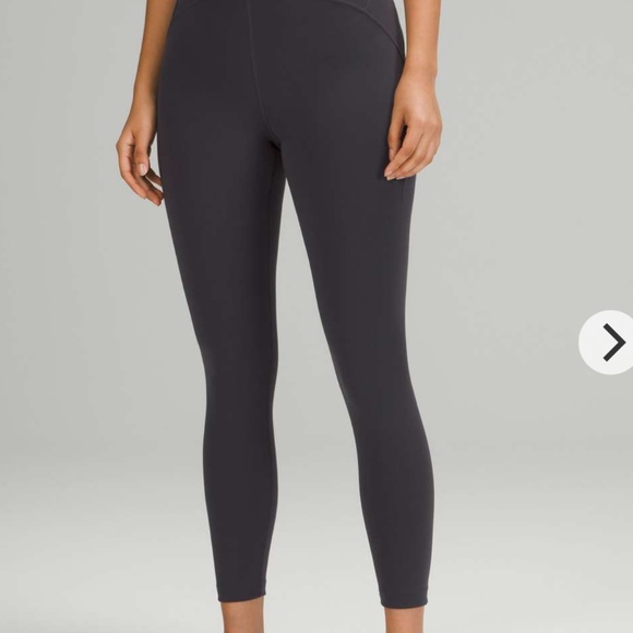 LuLulemon Instill High Rise 25” leggings in TRNV sz 2 NWT $128R - Picture 4 of 9